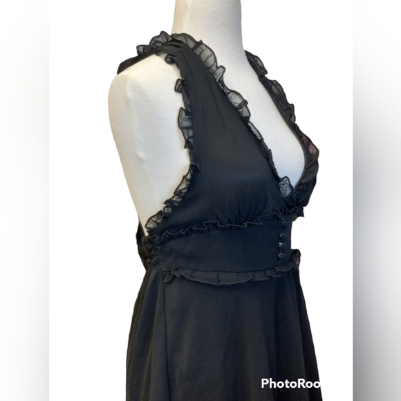 Mercury Duo Black Halter Dress - Picture 6 of 8